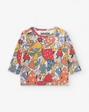 CAMISETA DE BEBE FLYING MUSHROOMS 56-86