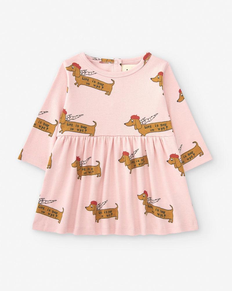 BEBE BUSY DOG DRESS