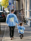 3 Sweater Family Bundle: Nuaa Rise Beyond Sweater Dusty Blue