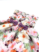 Blumenkleid mit Sandalen - Gr. 74 (Shein)