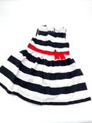 Gestreiftes Sommerkleid - Gr. 80 (Blue Seven)