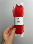 Bastelband Netzschlauch • Rot • Ø20mmx2,5m