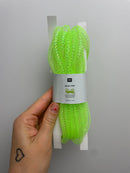 Bastelband Netzschlauch • Neon Gelb • Ø10mmx3m