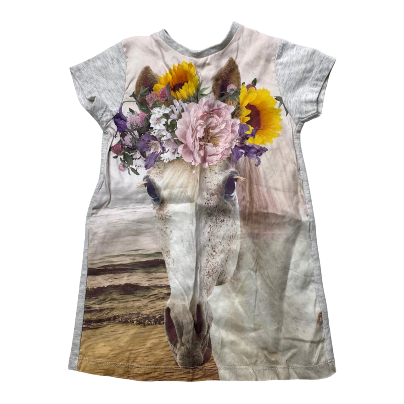 Molo Corina baby dress, horse | 86cm