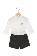 Armani Shorts Hemd Bluse Set 