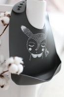 BY LILLE VILDE – SILIKONLÄTZCHEN "BUNNY & BIRD DEEP FOREST" FÜR KLEINKINDER