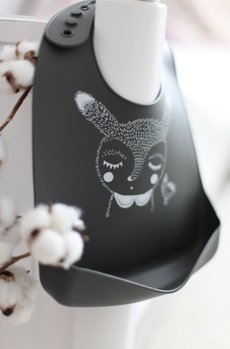 BY LILLE VILDE – SILIKONLÄTZCHEN "BUNNY & BIRD DEEP FOREST" FÜR KLEINKINDER