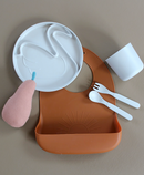 BY LILLE VILDE – SILIKONLÄTZCHEN "SUN IRON & EARTH" FÜR KLEINKINDER (2ER-SET)