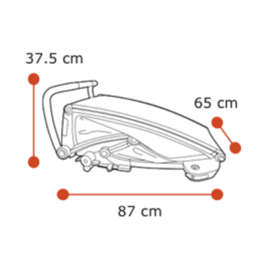 THULE bicycle trailer CHARIOT CROSS 1-seater