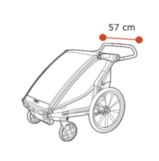 THULE Fahrradanhänger CHARIOT LITE 2-Sitzer ALT