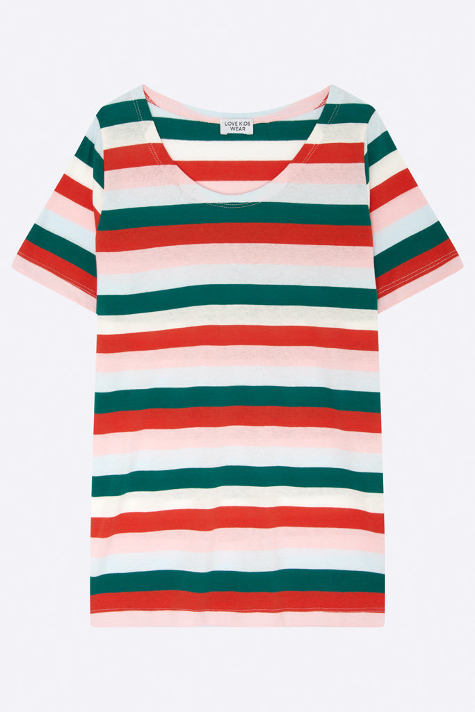 Balthasar T-shirt in Multistripe für Kinder