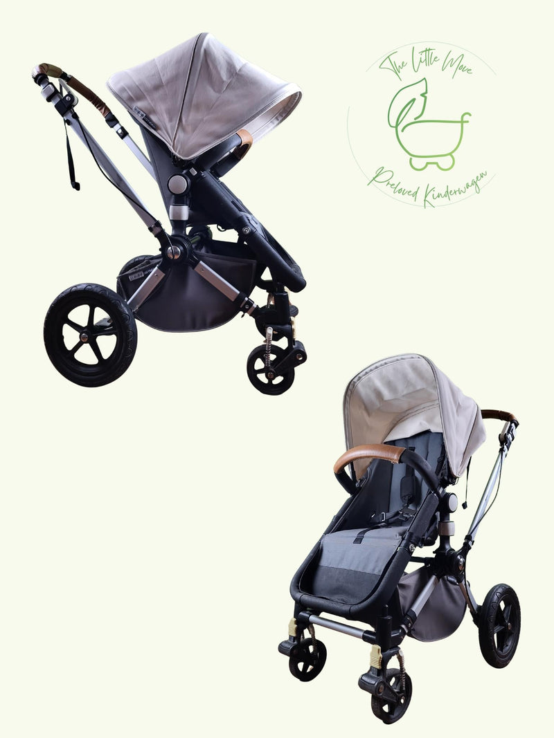 Bugaboo Cameleon - Kombikinderwagen (Liegewanne und Sportsitz) - Beige - Gutem Zustand