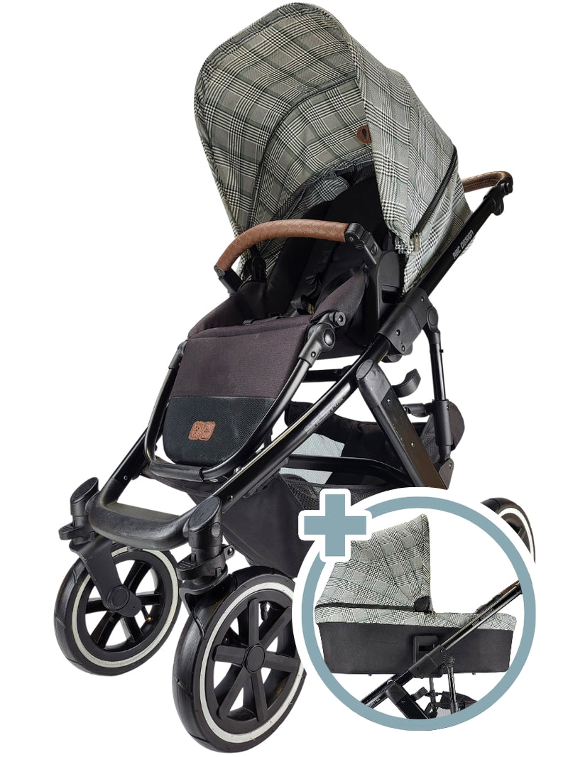kinderwagen abc salsa 4 air ABC-Design Salsa 4 Air Kombikinderwagen mit Luftreifen & Federung