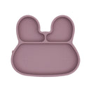 We Might Be Tiny - Stickie Plate - "Rabbit" plate - old pink