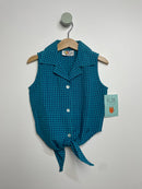 Vintage Set Bluse & Rock kariert • 110 • kids!