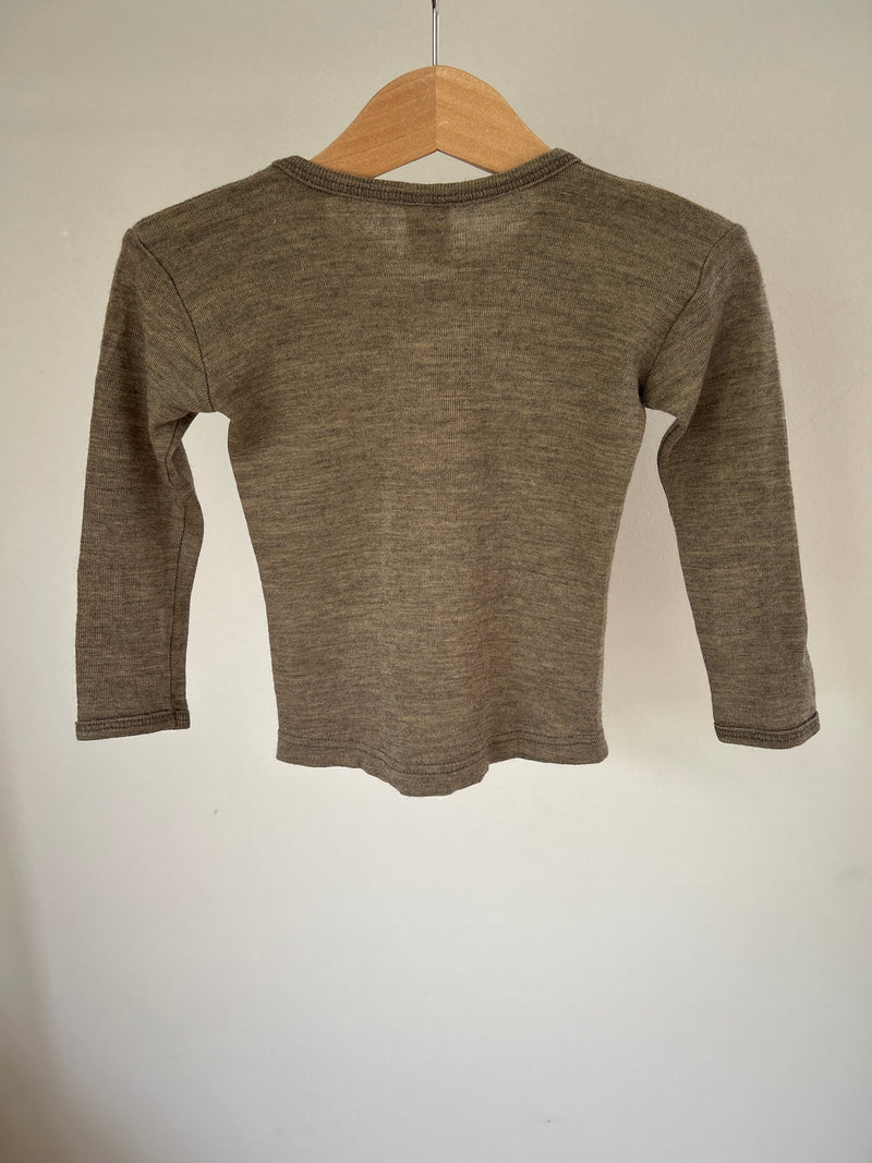 Engel Longsleeve Wool/Silk - Size 92