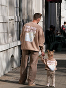 3 Sweater Family Bundle: Nuaa Rise Beyond Sweater Light Brown