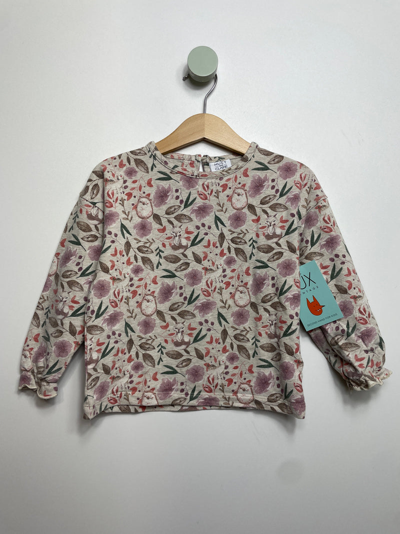 Sweatshirt Blumen • 86 • hust & claire