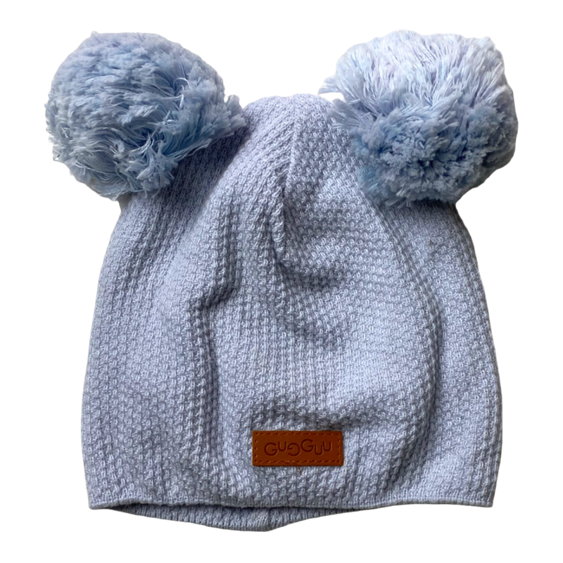 Gugguu cotton pom beanie, sky blue | 50/51cm