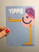 yippie • Postkarte