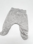 Gestreifte Hose mit Füßen - Gr. 56 (Ergee)