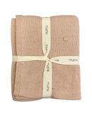 Mushie Gestrickte Babydecke mit Punktmuster