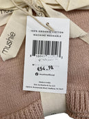 Mushie Gestrickte Babydecke mit Punktmuster