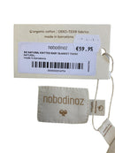 Nobodinoz Babydecke Natural Knitted Baby Blanket
