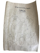 Saga Copenhagen Decke/ Wrap Pucktuch 100x100cm