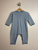 Jersey Strampler geringelt • 68 • petit bateau