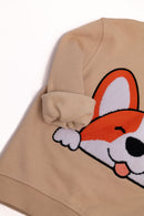 CHIO MI KIDS SWEATSHIRT CORGI Sand