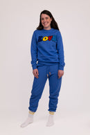 CHIO MI SWEATSHIRT ADULTS Unisex LOVE Royal Blue