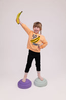 CHIO MI KIDS SWEATSHIRT BANANA Bright Coral