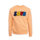 CHIO MI SWEATSHIRT ADULTS Unisex LOVE Bright Coral