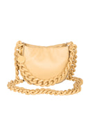 Stella McCartney Frayme Schultertasche Camel
