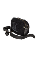 Max Mara Pasticcino Teddy Fur Umhängetasche Schwarz