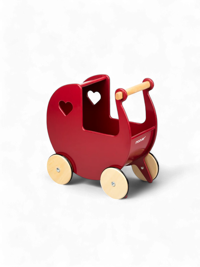 MOOVER - Doll's pram (red) WITHOUT bedding