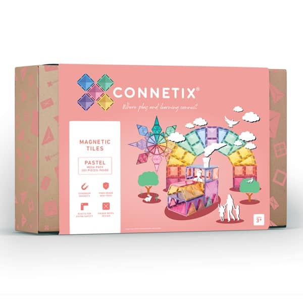 Connetix Magnetbausteine Pastel Mega Pack - 202 Teile