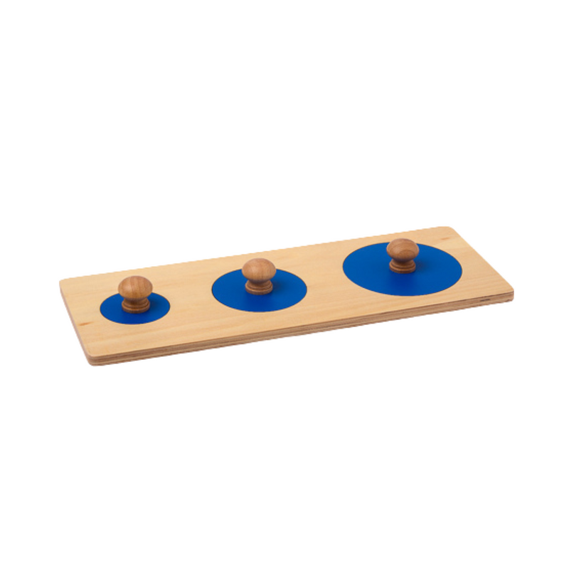 puzzle board with three circles