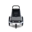 CROOZER Fahrradanhänger KEEKE 1-Sitzer inkl. Jogger-Set Croozer