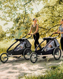 CROOZER Fahrradanhänger KEEKE 1-Sitzer