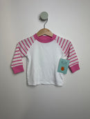 Langarmshirt Streifen • 56