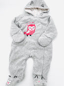 Baby-Overall in grau - Gr. 68 (Manguun)