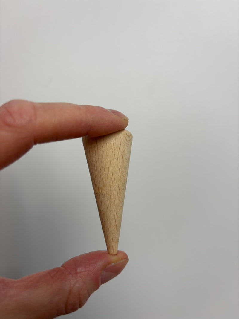 Holzspitze für Schultüten