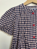 kariertes Vintage Kleid • 116 • twinners