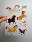 Bügelbilder • Pferde