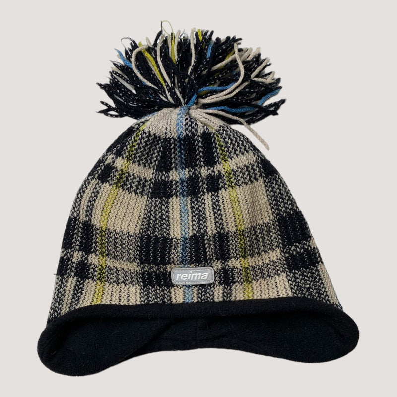 Reima wool beanie, wheat / black | 2-5y