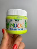 MUCKI • Quietsch-Fingerfarbe • Neon