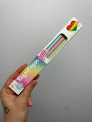Regenbogen Bleistift Set mit Radiergummi