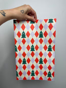 Geschenktüte • Weihnachtsbaum • 3er Set • L